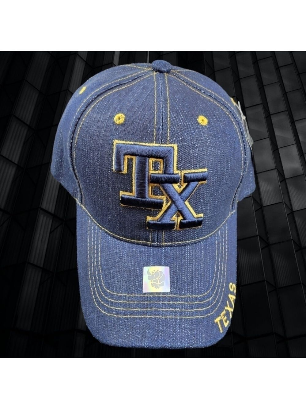 Texas Baseball Cap - Denim